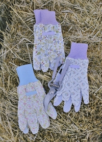 Флористические перчатки из хлопка в подарок флористу Lavender Garden от Consta Garden фото