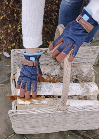 Подарок мужчине для дачи и сада - перчатки садовые Denim от Burgon Ball в интернет-магазине Consta Garden фото