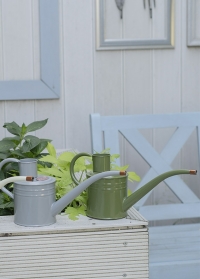 Английская металлическая лейка для комнатных цветов 1 л. Sage Green от Smart Garden фото