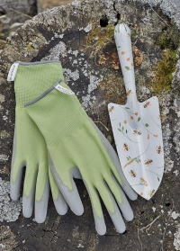 Тонкие садовые перчатки для сада и огорода Lime Colors от AJS-Blackfox (Франция) фото