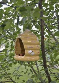 Оригинальная кормушка для птиц из керамики Улей by ChapelWood от Smart Garden (Великобритания) фото