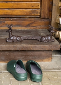 Скребок чугунный для чистки обуви Олени LH90 от Esschert Design заказать на сайте Consta Garden фото
