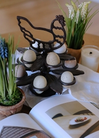 Декоративная подставка для пасхальных яиц Курочка CH011 Esschert Design на сайте интернет-магазина Consta Garden