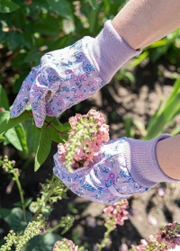 Садовые женские перчатки из хлопка с пупырышками Flowerfield от Briers (Великобритания) фото