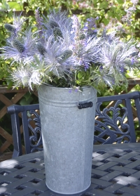 Оцинкованная ваза для цветов 4 л OZ33 Esschert Design заказать на сайте Consta Garden