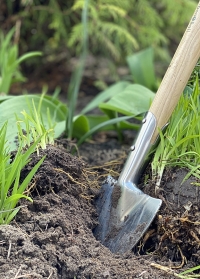 Лопатка садовая остроконечная для пересадки растений и деления корневого кома Burgon & Ball фото