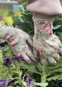 Теплые женские перчатки для сада и дачи Classic Collection GardenGirl TWG02 фото